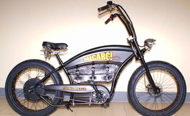 Электровелосипед Чоппер Micargi Royal Dutch Extreme 1500W Electro Электровелосипед Чоппер Micargi Royal Dutch Extreme 1500W Electro